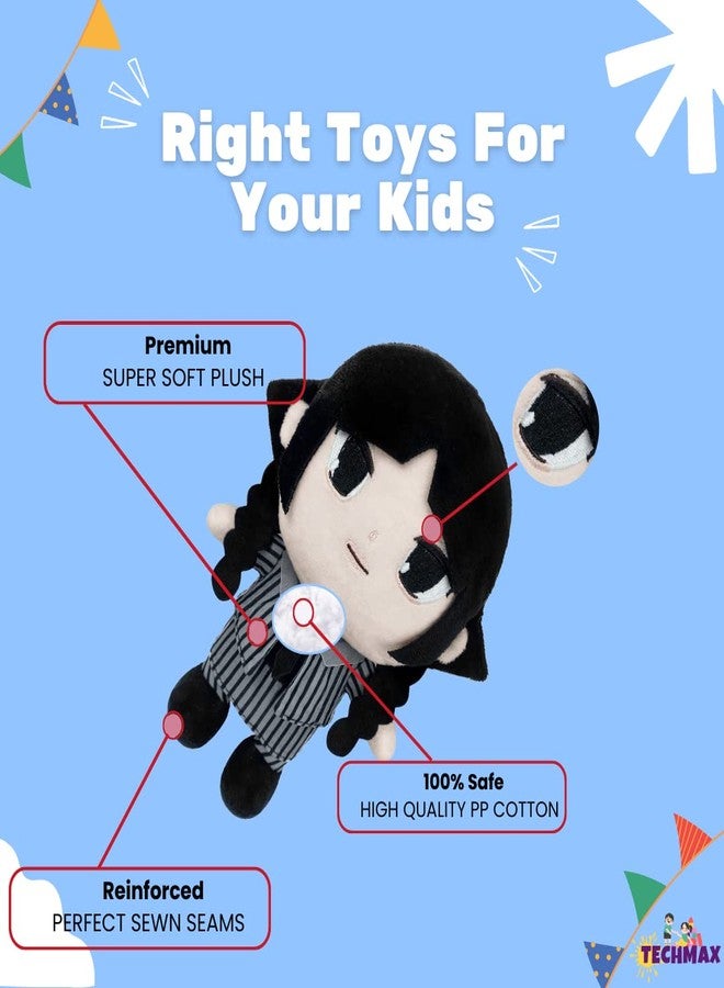 TechMax Solution لعبة TechMax Solution المضحكة والمرعبة، دمية يد وفتاة قطيفة، هدية مثالية للأصدقاء، الأولاد والبنات، في عيد الهالوين، عيد الميلاد، عيد الشكر، للأطفال والكبار - Image 3